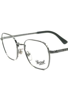 NEW PERSOL PO1010-V 513 Gunmetal Unisex Eyeglasses 52mm 20 145